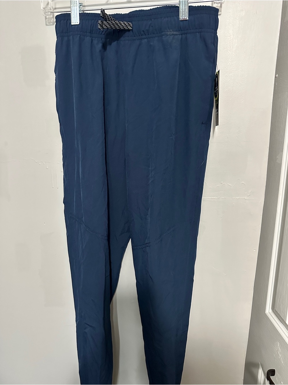 Boys Athletic Works Navy Drawstring Jogger Pants XL 14/16